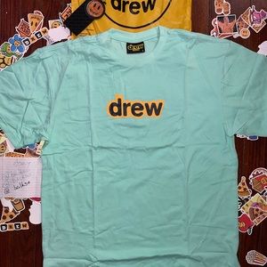 Drew House Secret SS mint Tee - Large + FREE DREW STICKERS